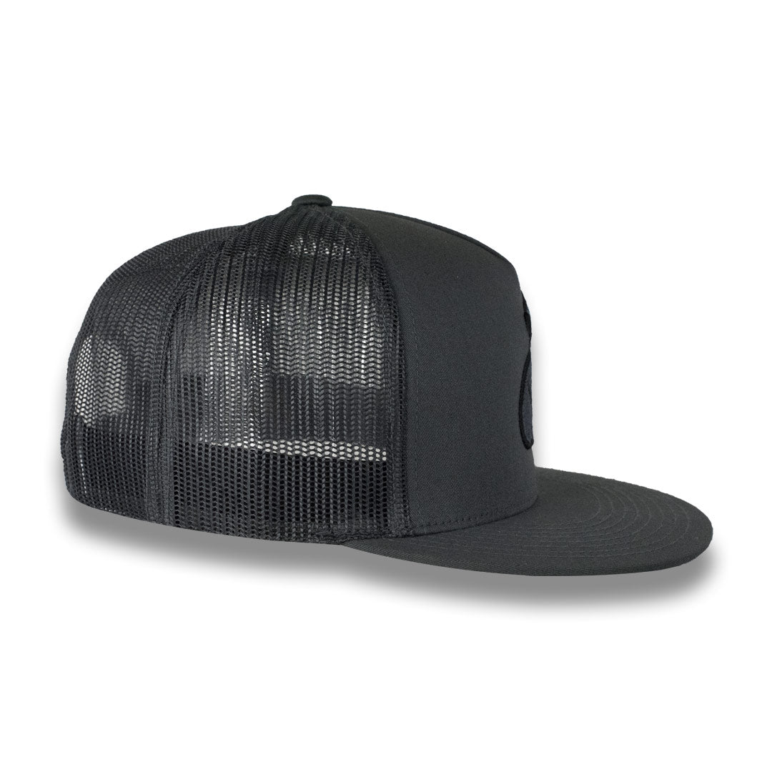 Money Bag (Dark Grey Mesh Snapback Hat)