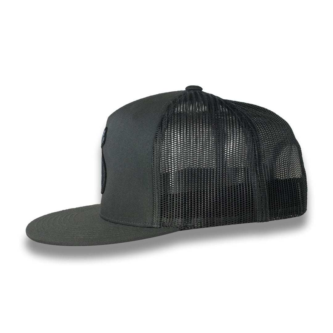 Money Bag (Dark Grey Mesh Snapback Hat)