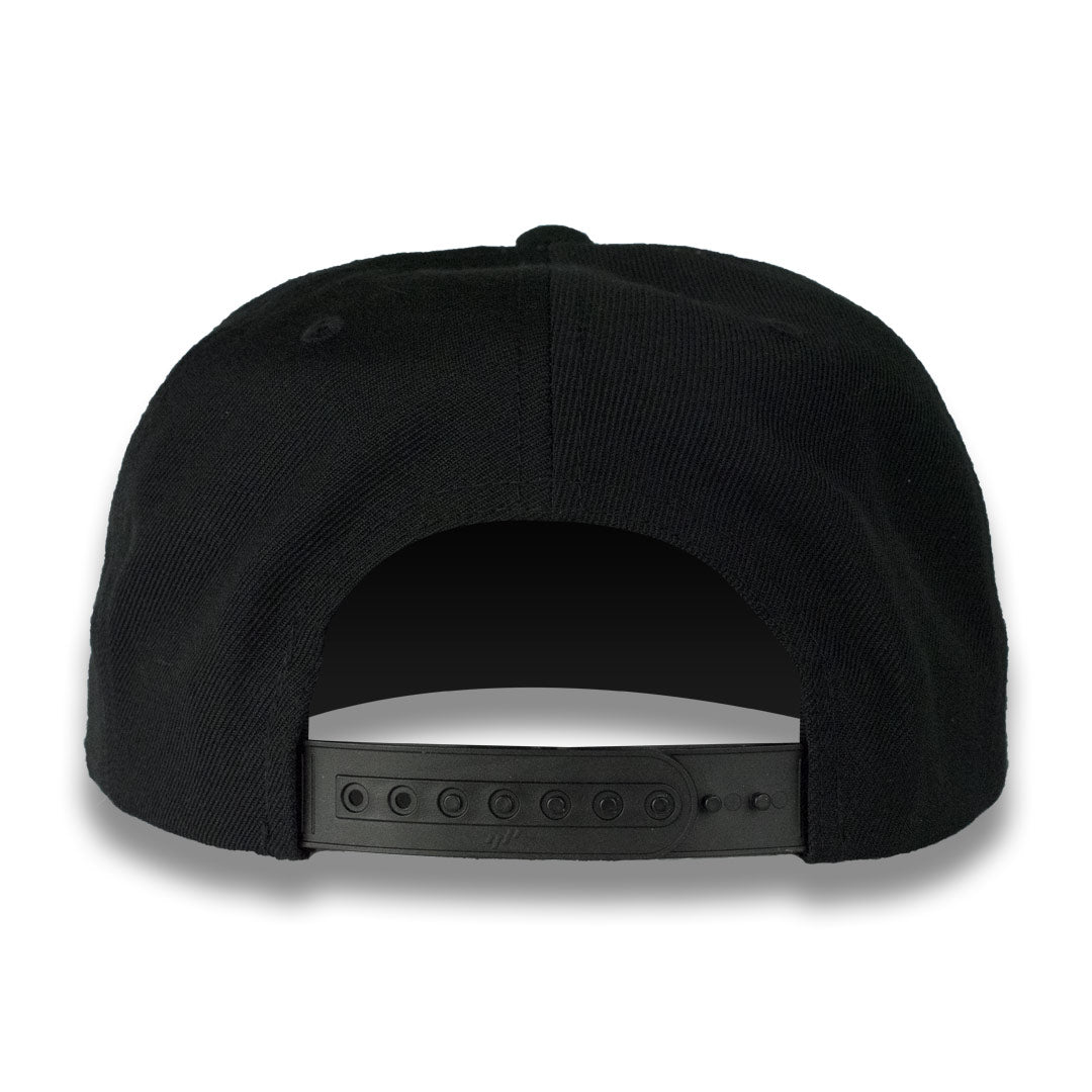 Money Bag (Black & White Snapback Hat)