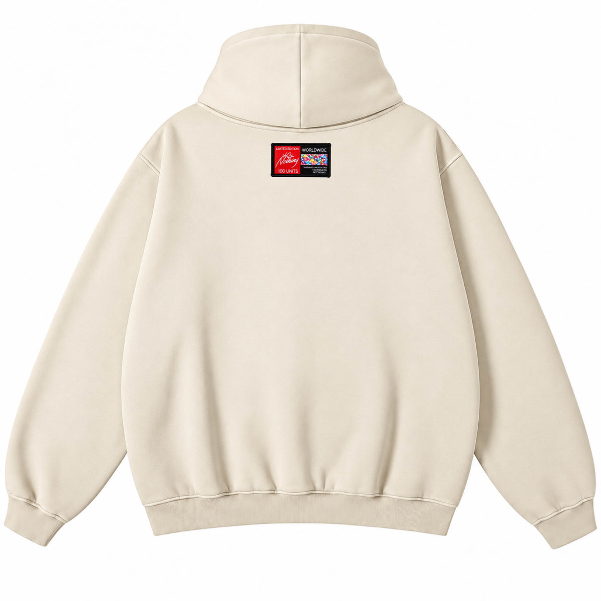 Us Or Nothing™ | Monogram x The Last Supper Hoodie – Bone | Limited Edition