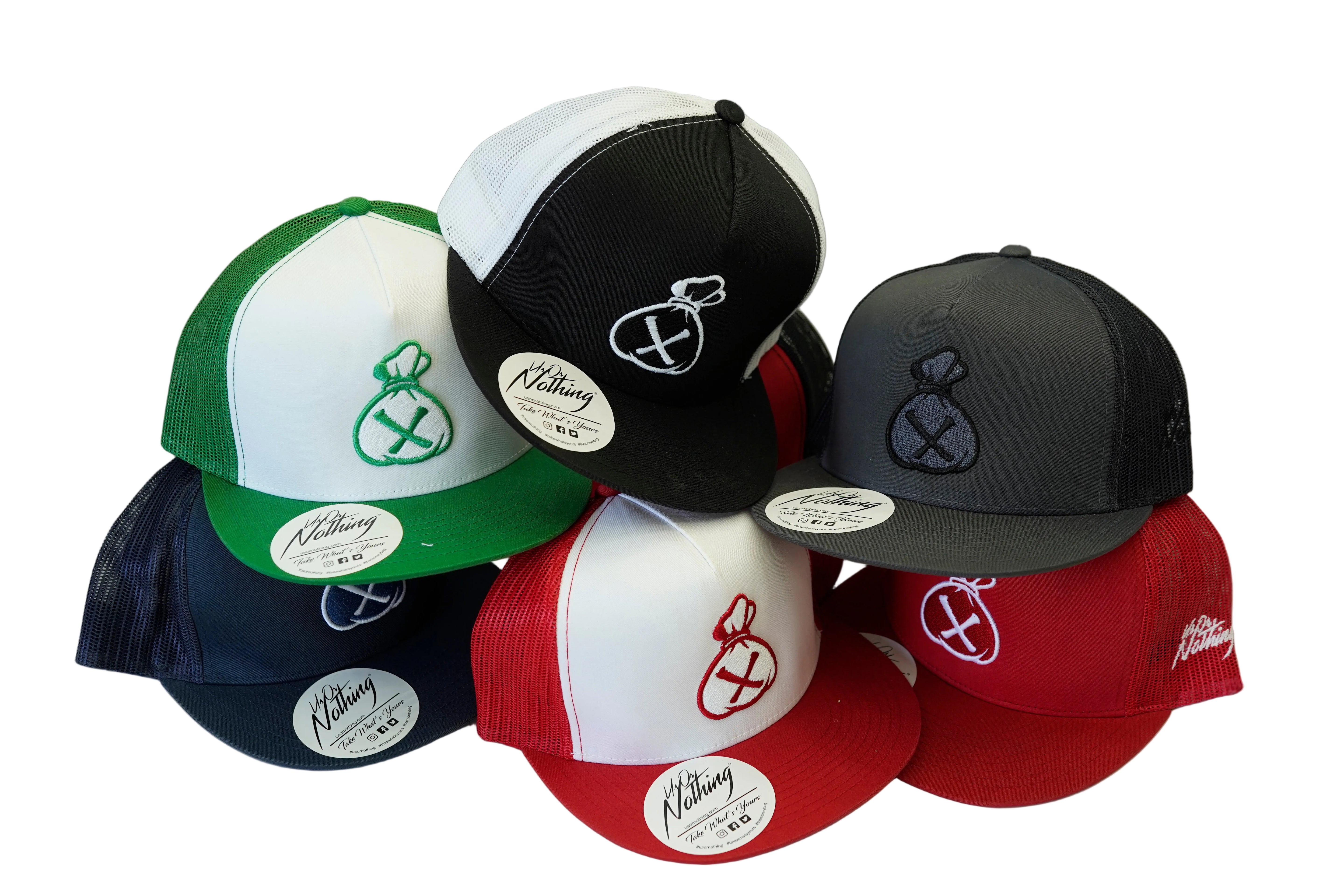 Mesh Snapback - Money Bag