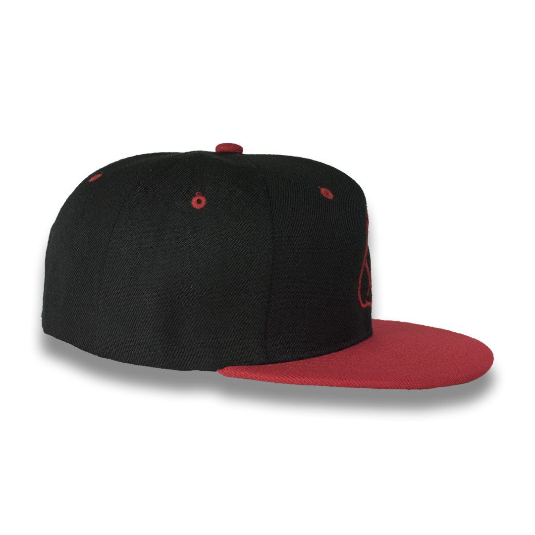 Money Bag (Black & Red Snapback Hat)