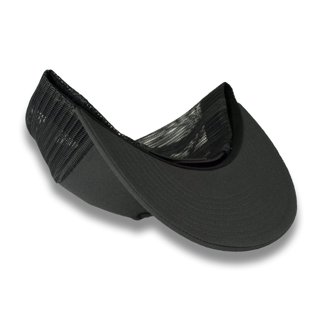 Money Bag (Dark Grey Mesh Snapback Hat)