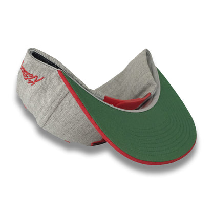 Money Bag (Grey & Red Snapback Hat)