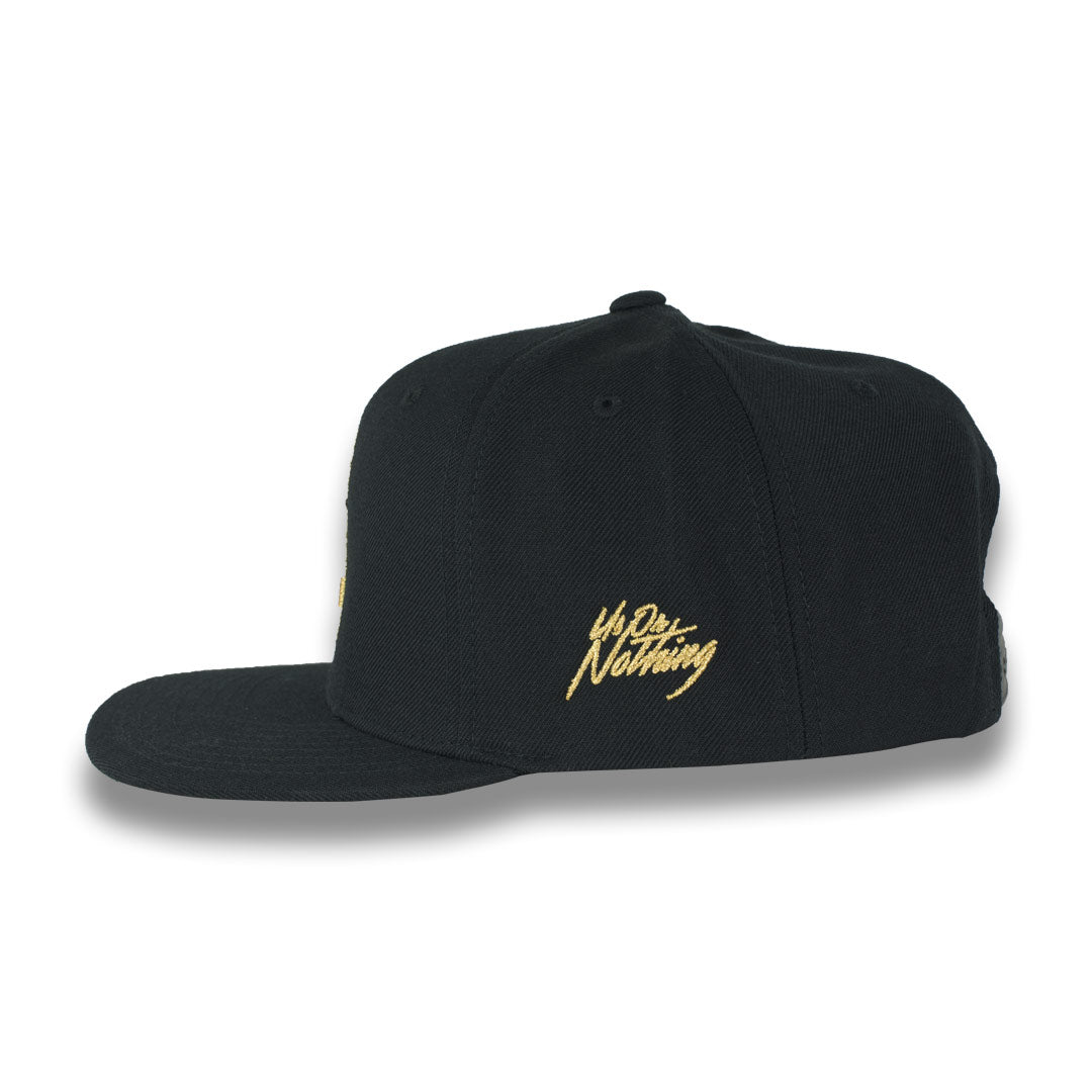 Money Bag (Black & Gold Snapback Hat)
