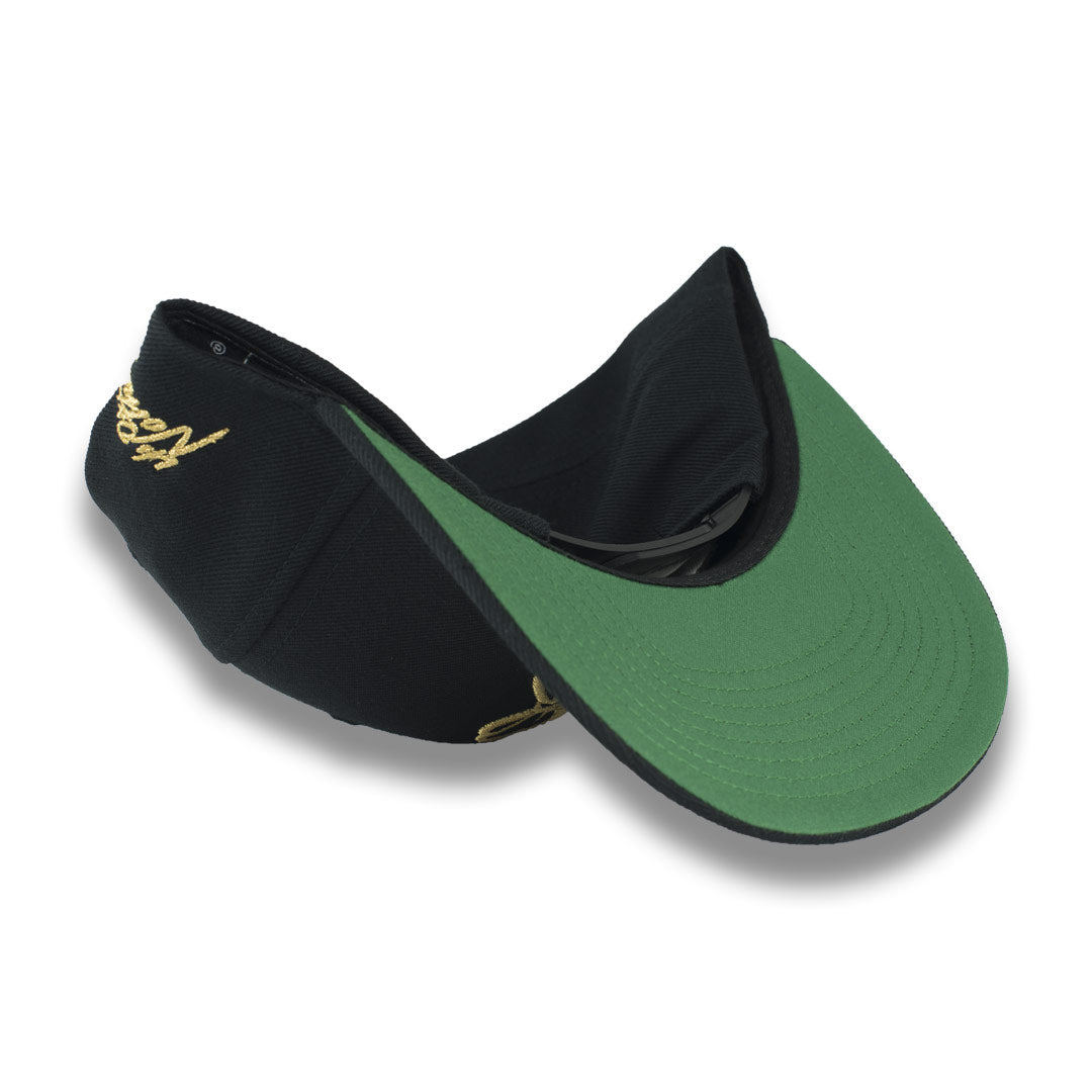 Money Bag (Black & Gold Snapback Hat)