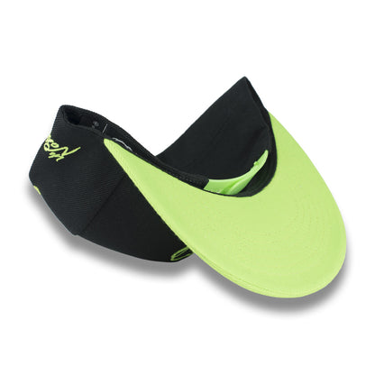 Money Bag (Black & Neon Green Snapback Hat)