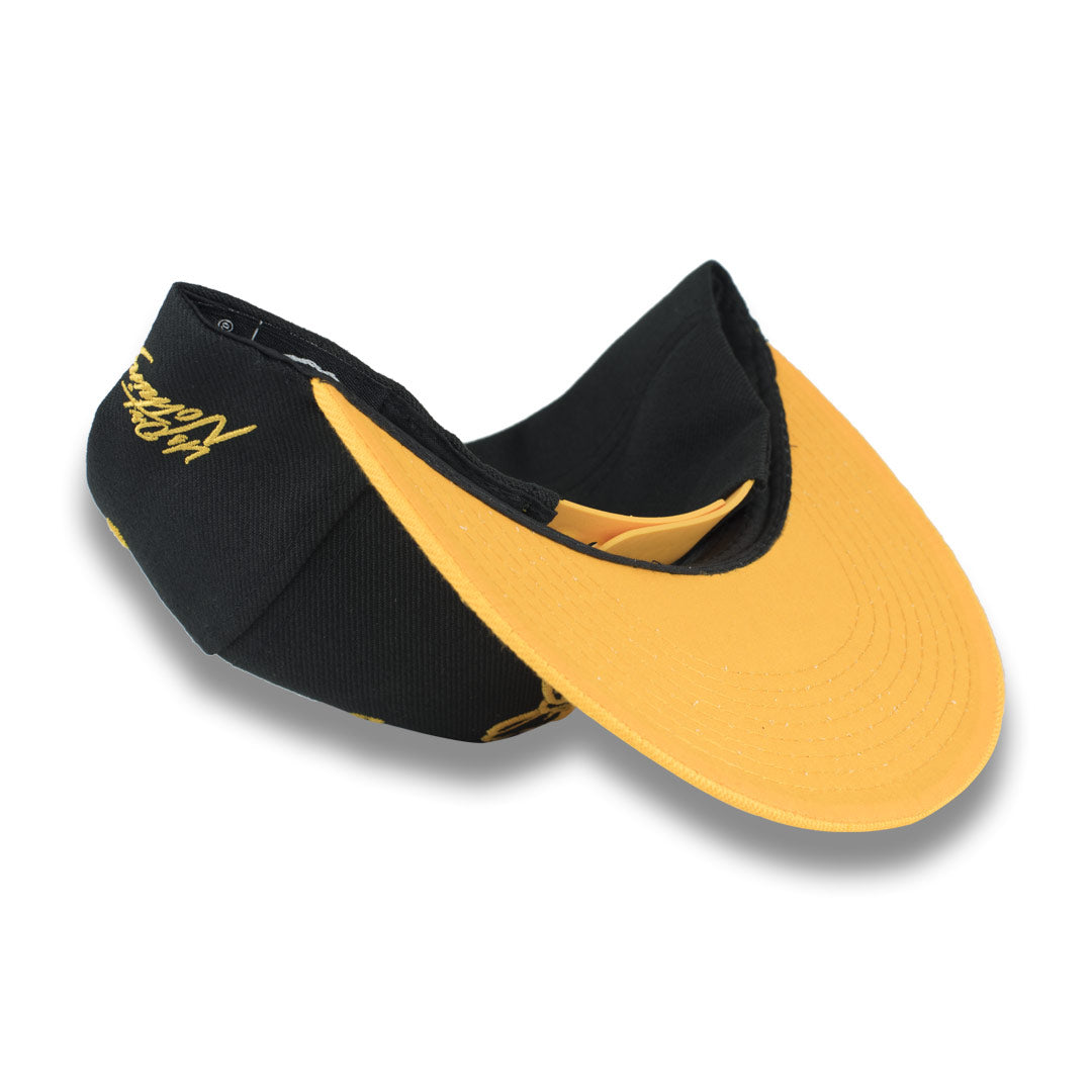 Money Bag (Black & Yellow Snapback Hat)