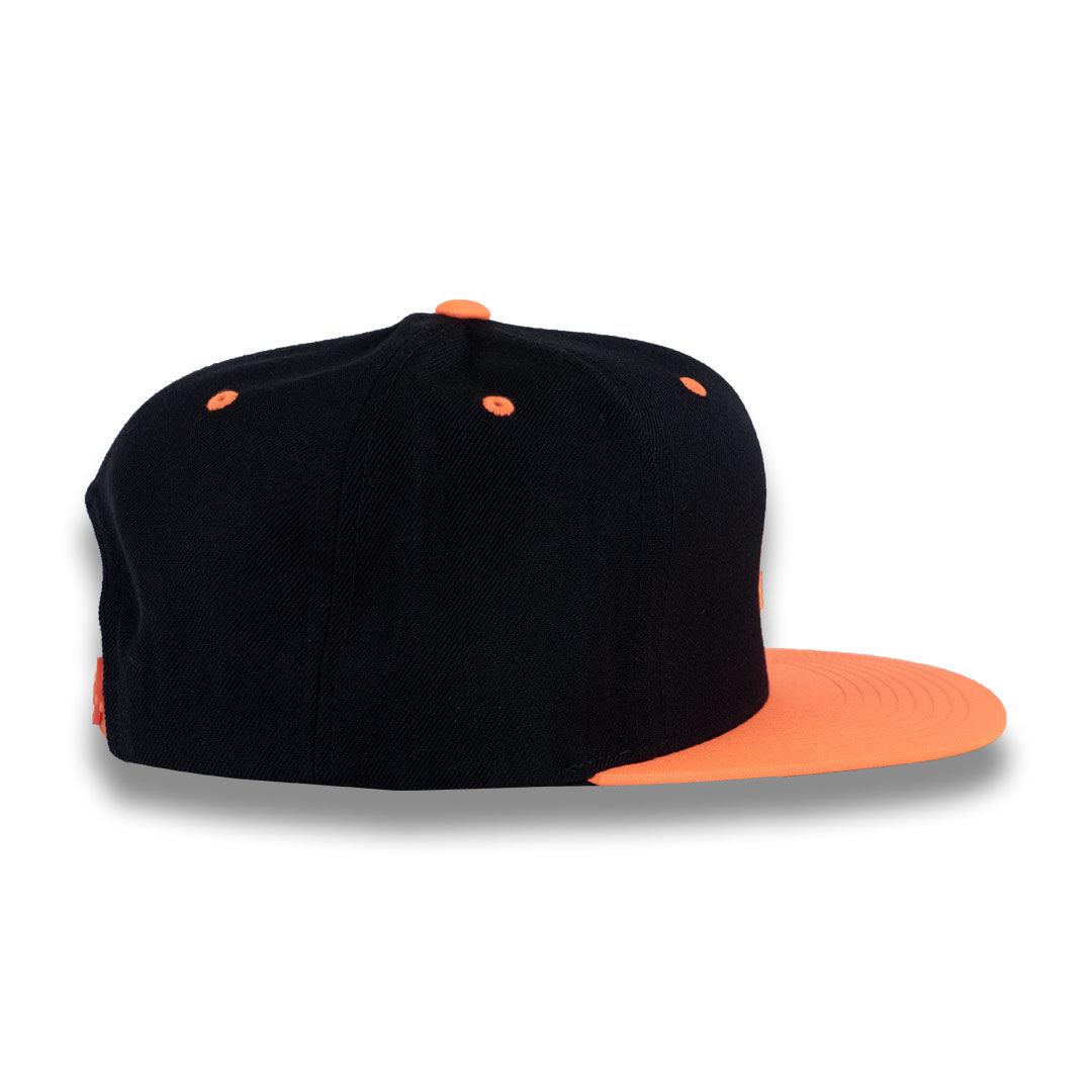 Money Bag (Black & Orange Snapback Hat)
