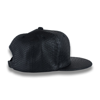 Money Bag (Black & Gold Snake Strapback Hat)