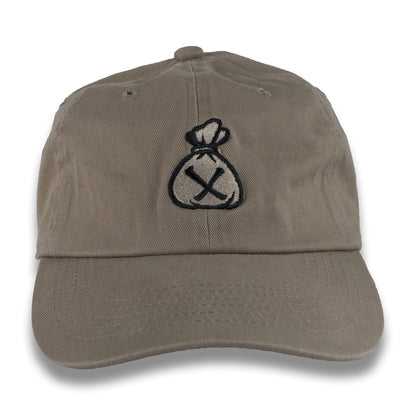 Money Bag (Khaki Strapback Hat)