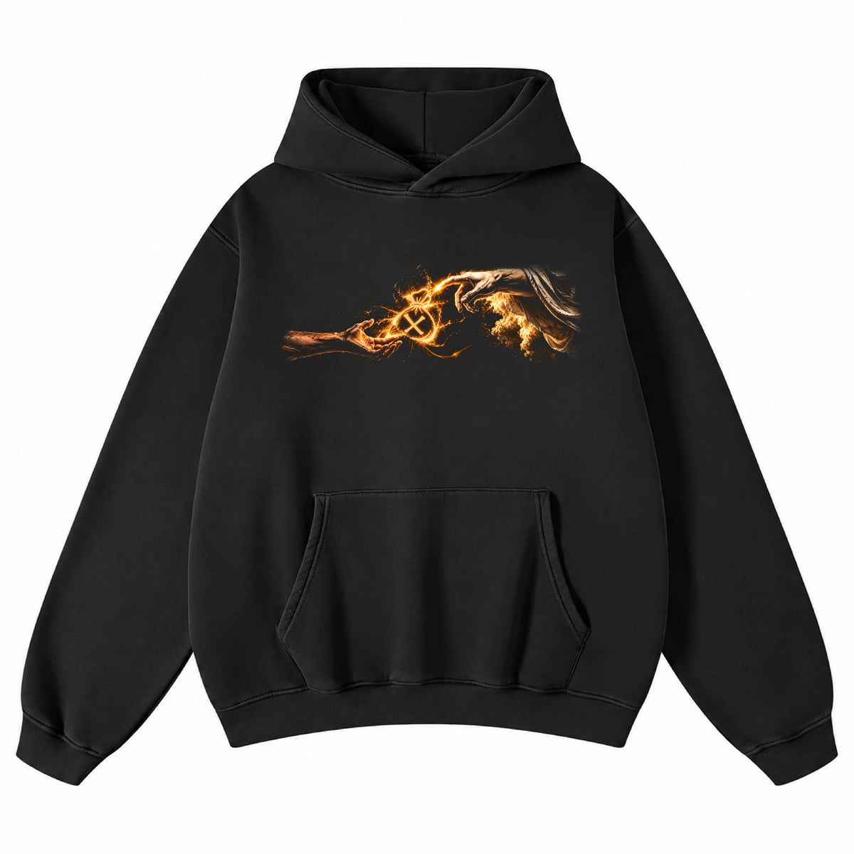 Us Or Nothing™ | God's Creation Hoodie – Black | Limited Edition
