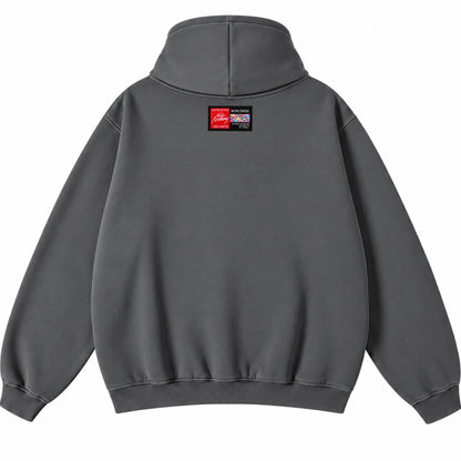 Us Or Nothing™ | Monogram x Porsche GT3 Hoodie – Slate Grey | Limited Edition