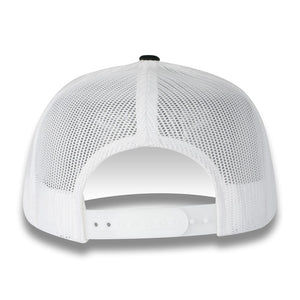 White & Black Money Bag (Mesh Snapback)