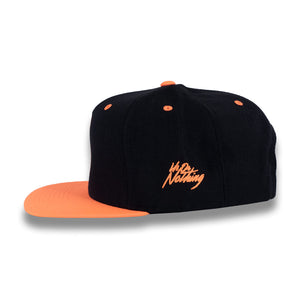 Black & Orange Money Bag (Snapback)